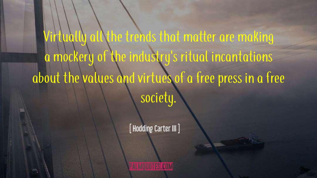 American Values quotes by Hodding Carter III