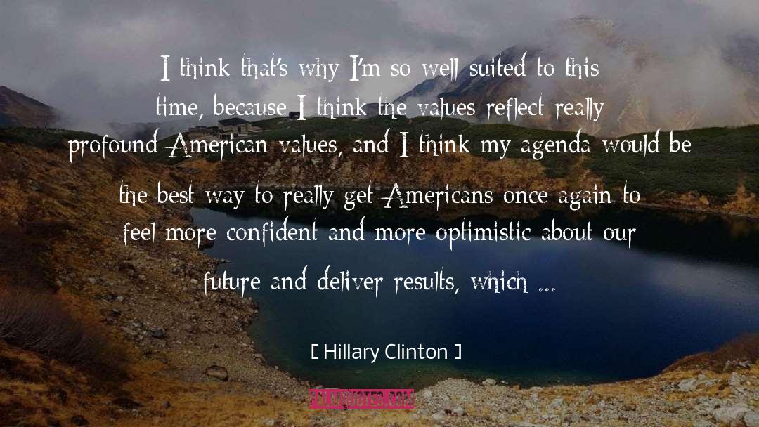 American Values quotes by Hillary Clinton