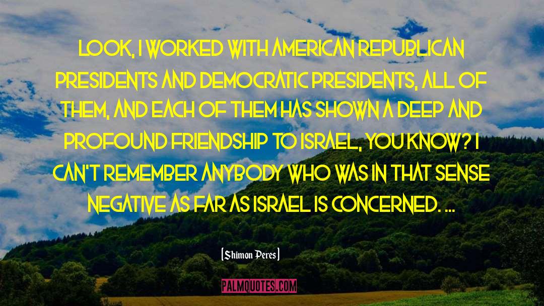 American Voters quotes by Shimon Peres