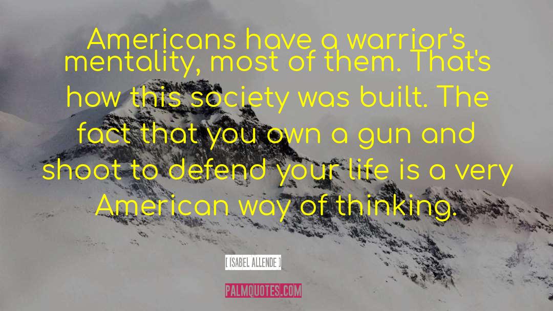 American Way quotes by Isabel Allende