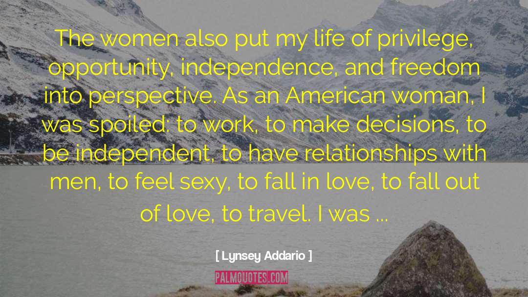 American Woman quotes by Lynsey Addario