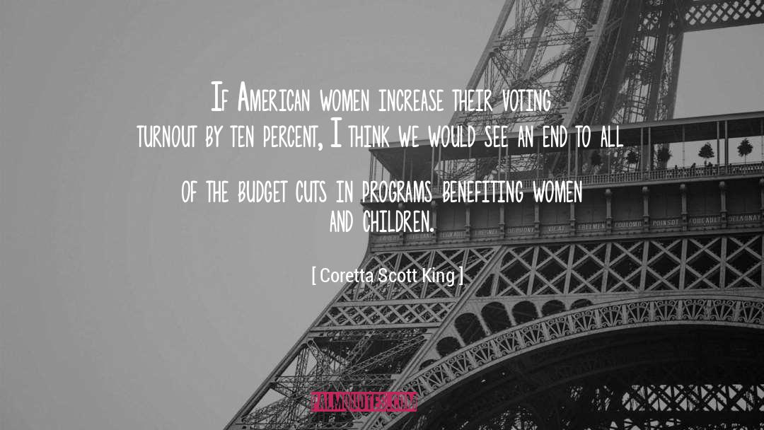 American Women quotes by Coretta Scott King