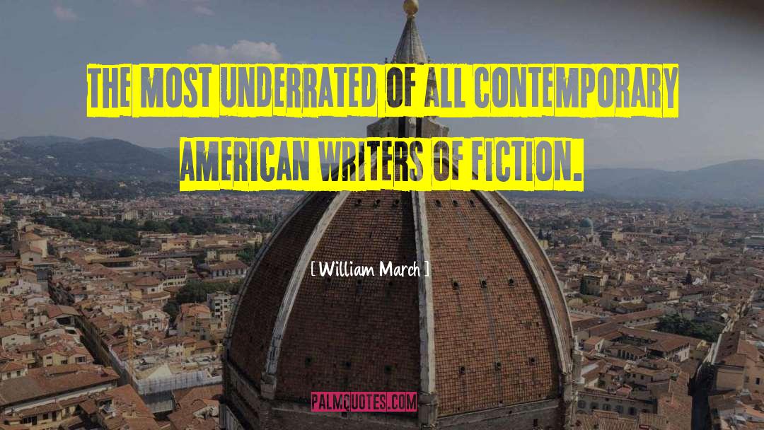 American Writers quotes by William March