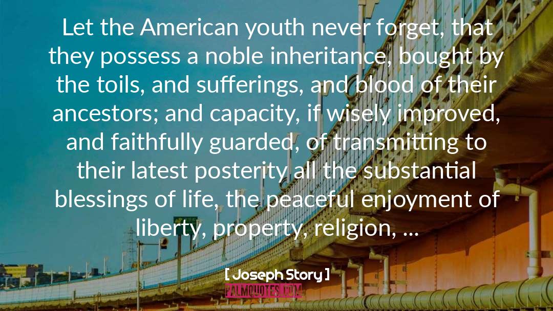 American Youth quotes by Joseph Story