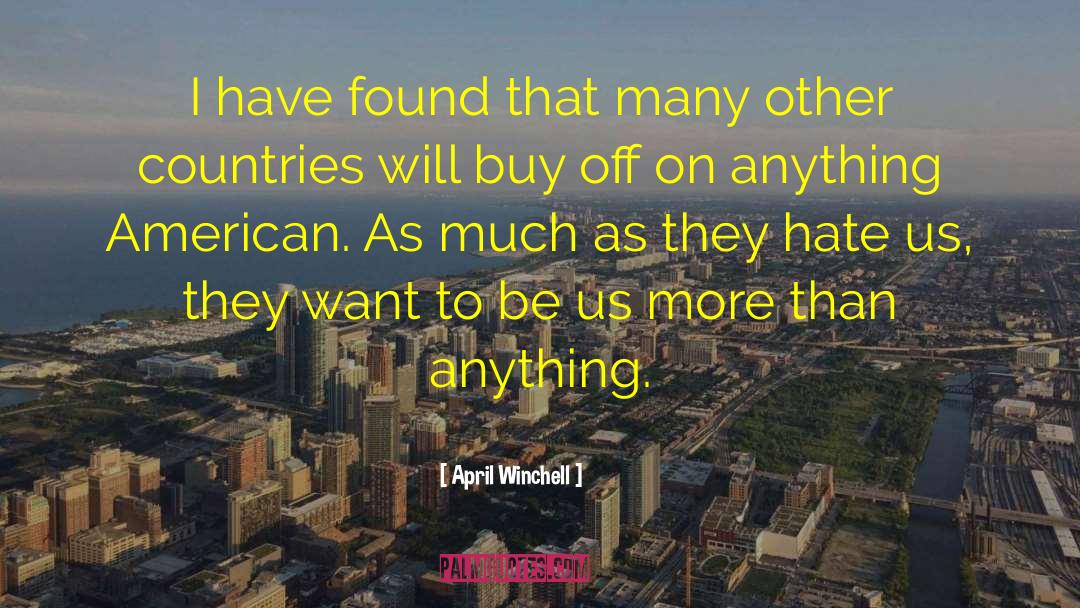 American Youth quotes by April Winchell