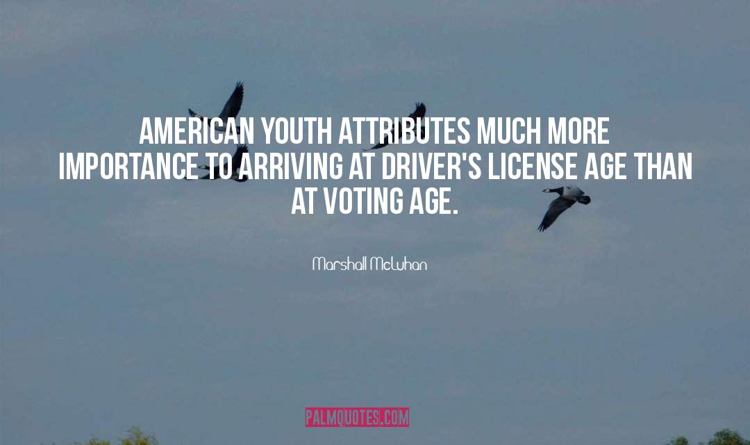 American Youth quotes by Marshall McLuhan