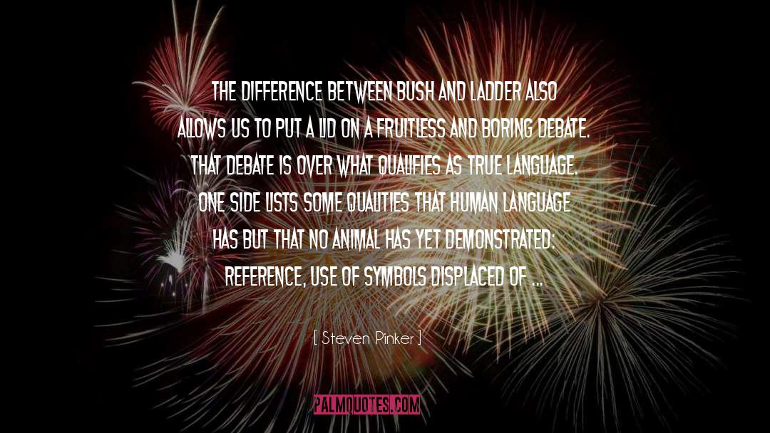 Americanisms Dictionary quotes by Steven Pinker