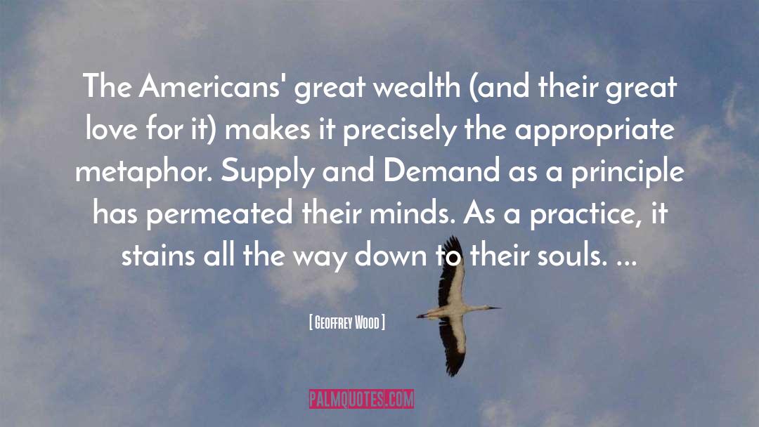 Americans quotes by Geoffrey Wood