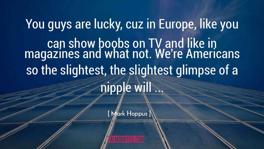 Americans quotes by Mark Hoppus