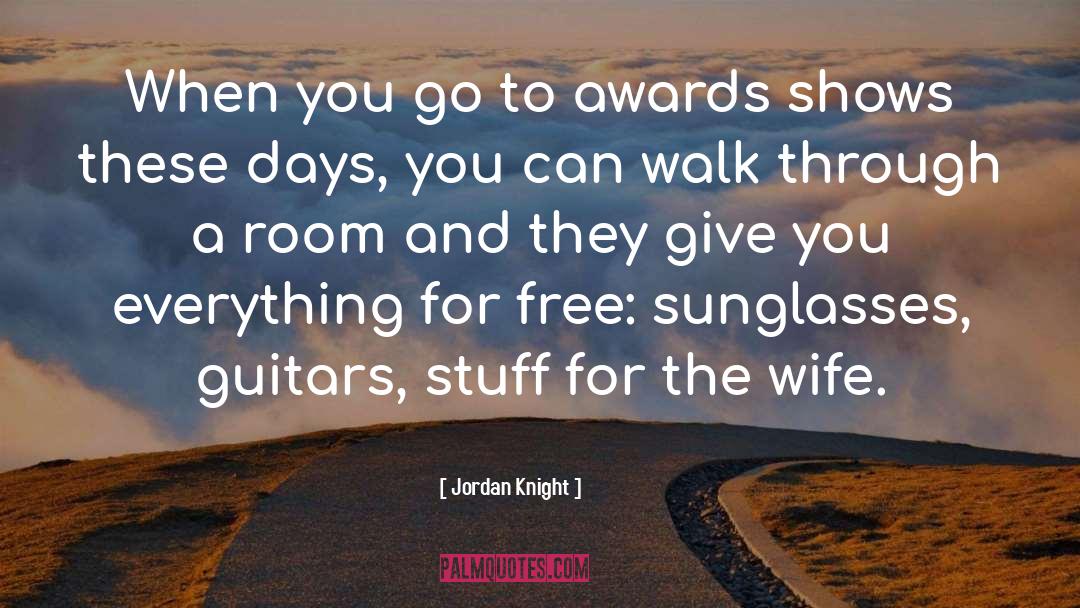 Ameripolitan Awards quotes by Jordan Knight