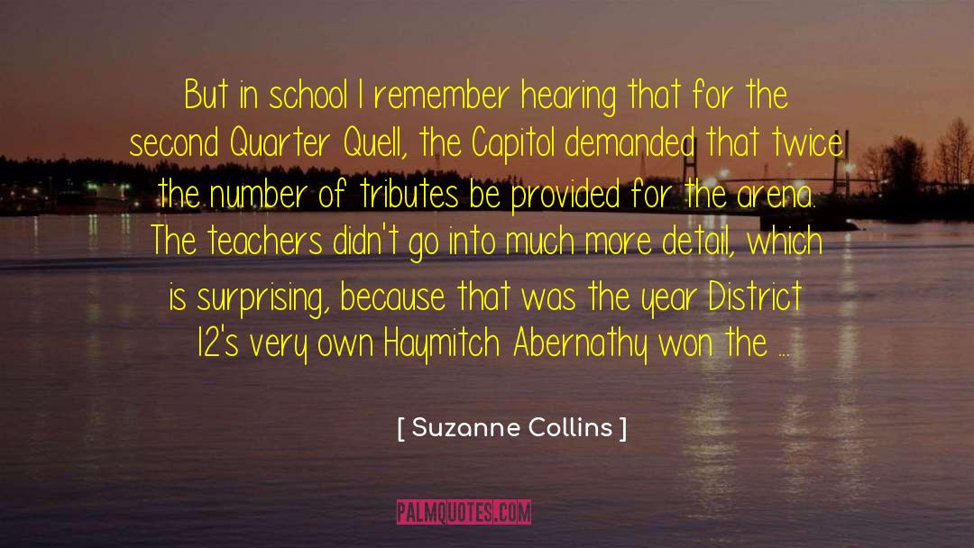 Amery School District quotes by Suzanne Collins