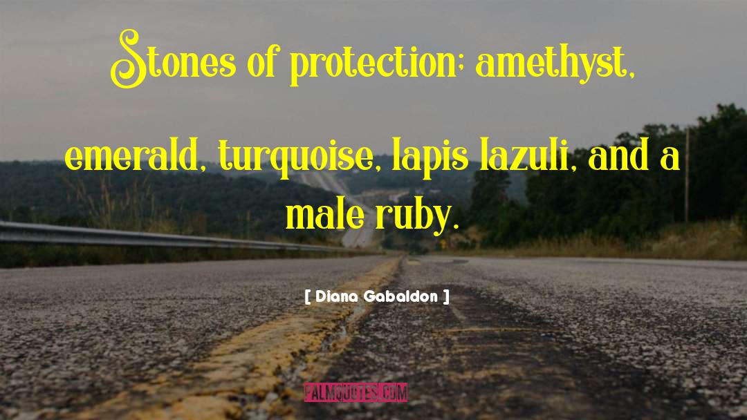 Amethyst quotes by Diana Gabaldon