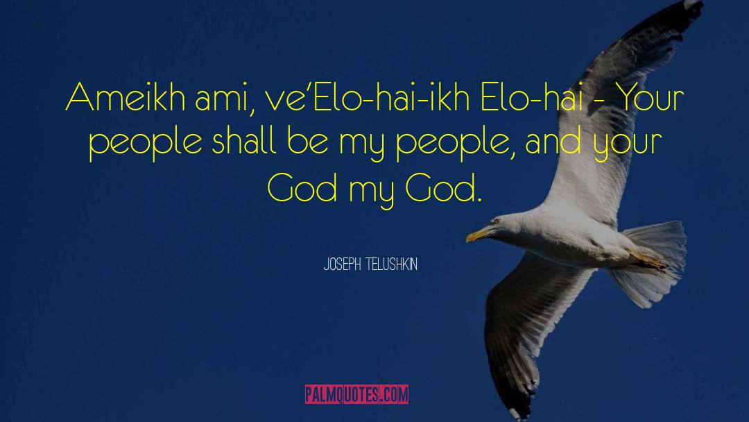 Ami quotes by Joseph Telushkin