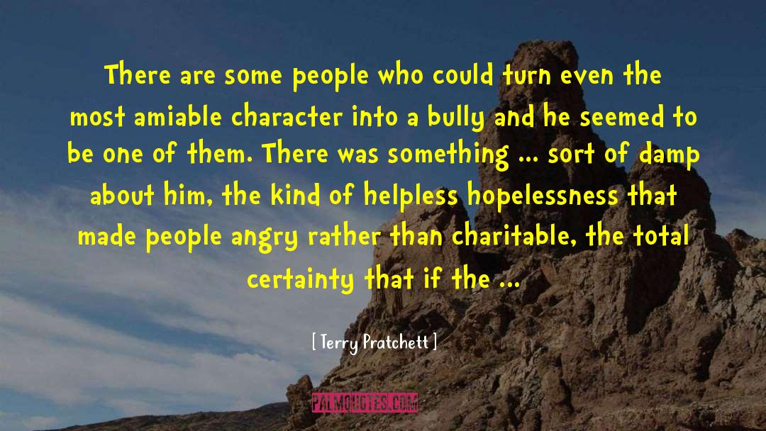 Amiable quotes by Terry Pratchett
