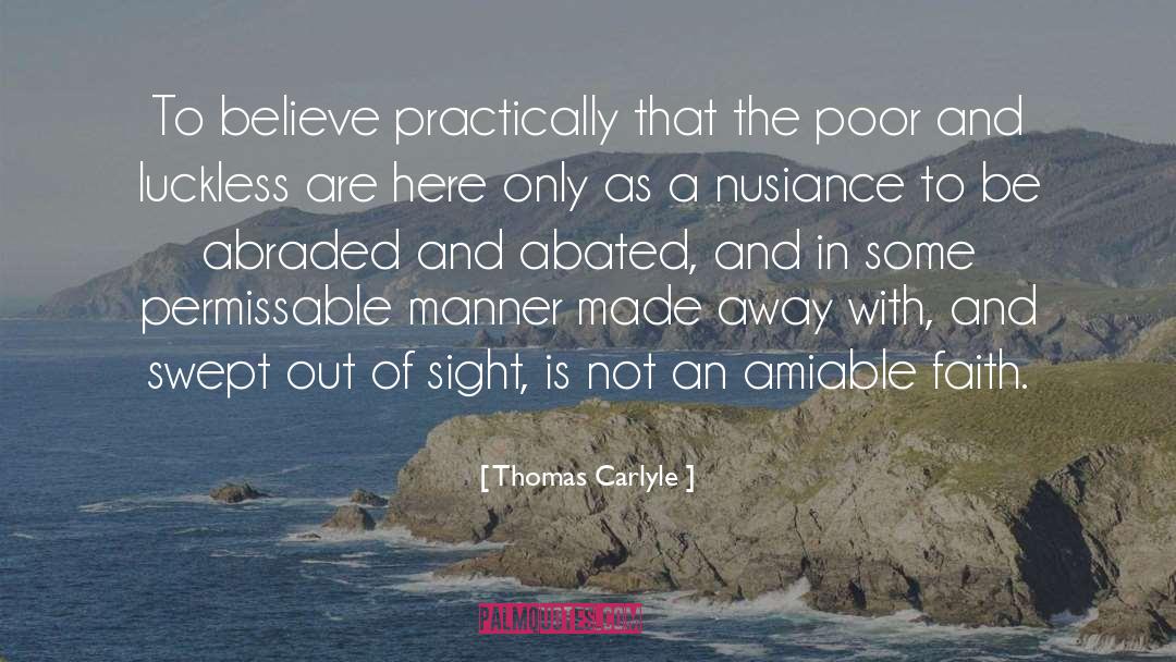 Amiable quotes by Thomas Carlyle