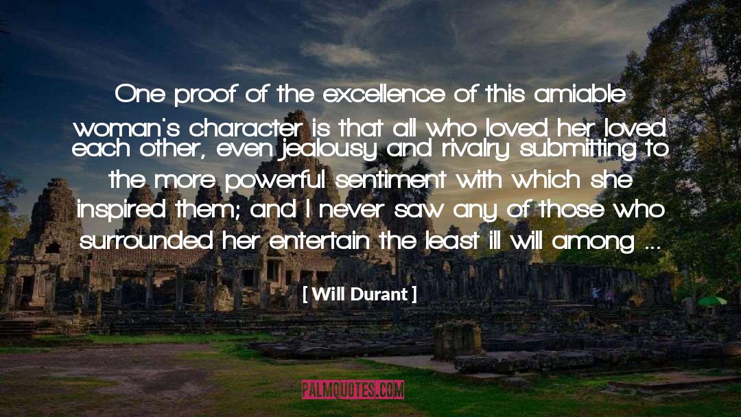 Amiable quotes by Will Durant