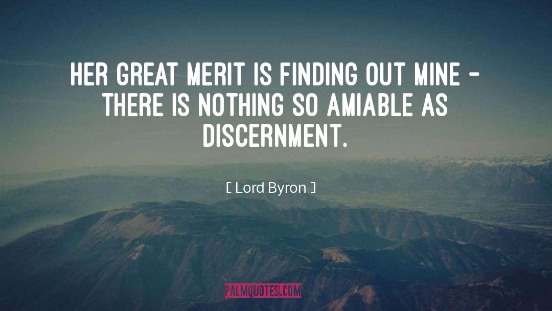 Amiable quotes by Lord Byron