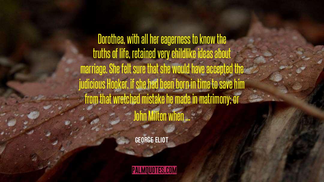 Amiable quotes by George Eliot