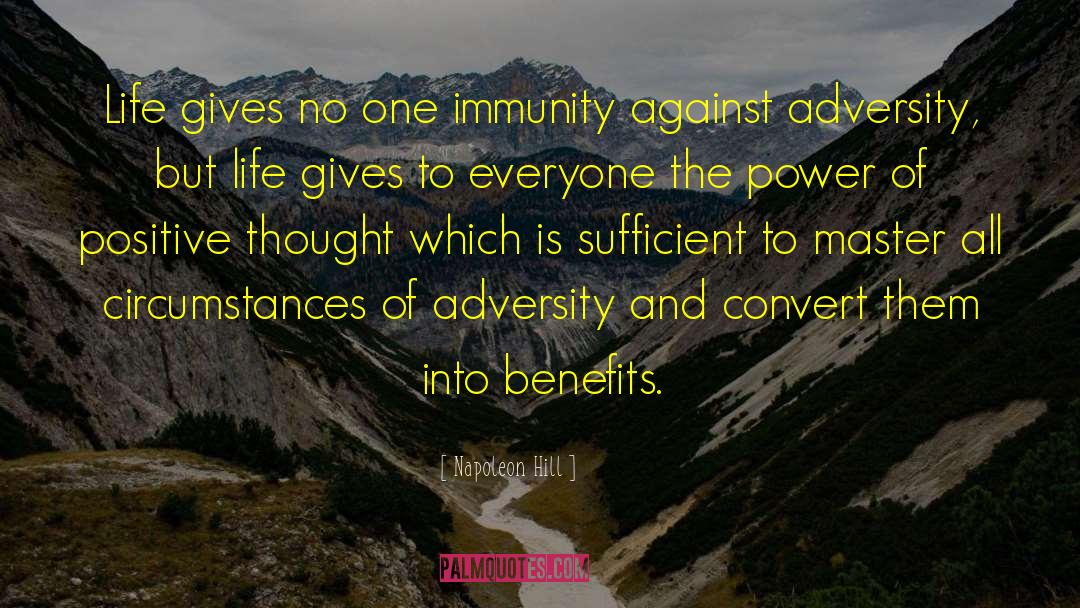 Amidst Adversity quotes by Napoleon Hill