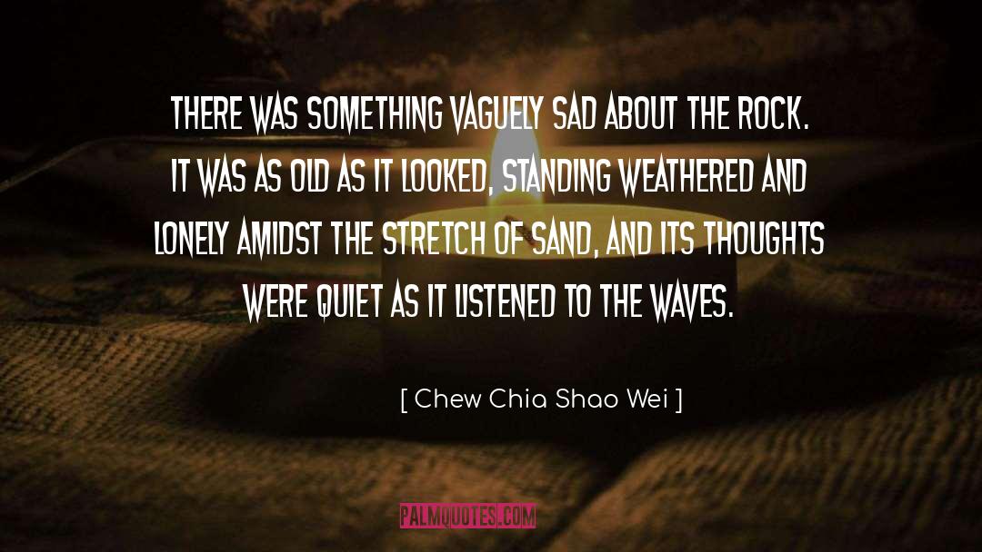 Amidst quotes by Chew Chia Shao Wei