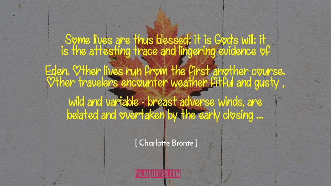 Amidst quotes by Charlotte Bronte