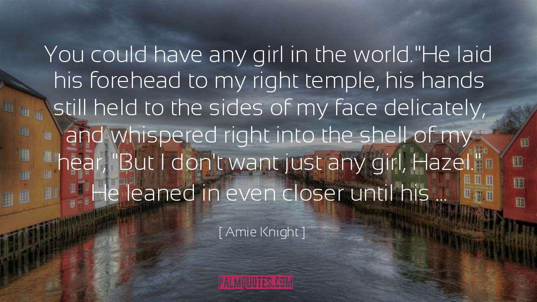 Amie quotes by Amie Knight