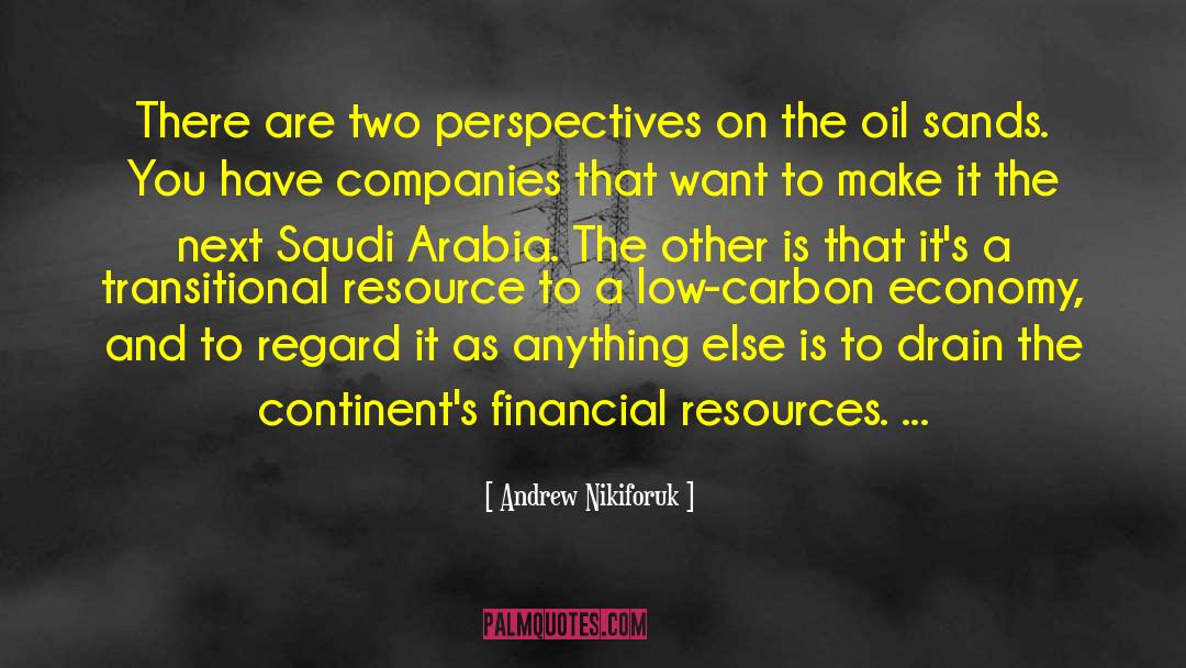 Amir Handjani Saudi Arabia quotes by Andrew Nikiforuk