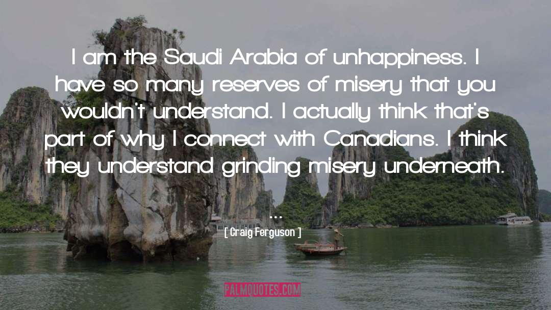 Amir Handjani Saudi Arabia quotes by Craig Ferguson