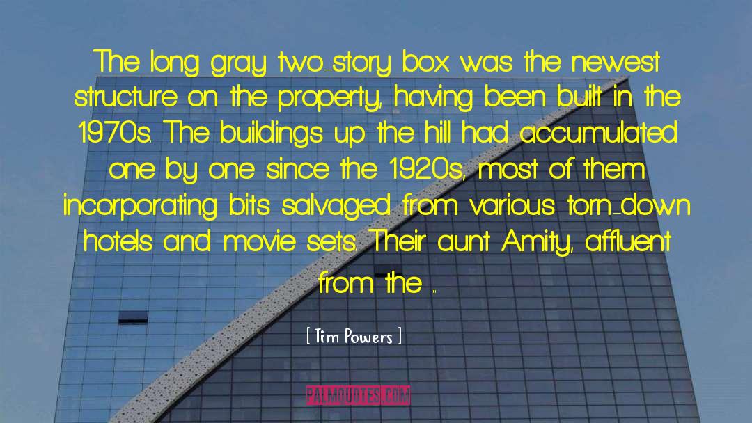 Amity quotes by Tim Powers