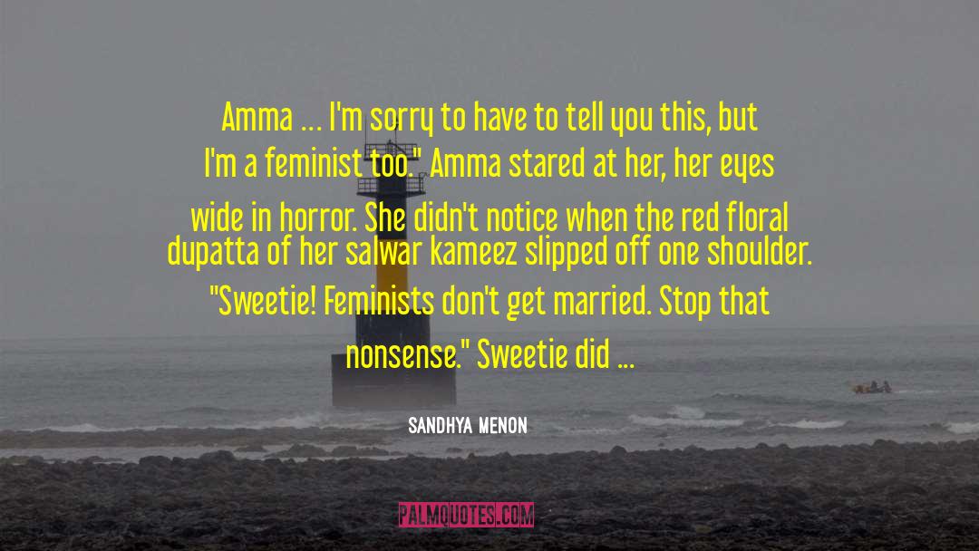 Amma quotes by Sandhya Menon