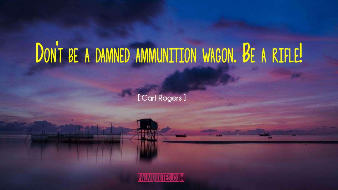 Ammunition quotes by Carl Rogers