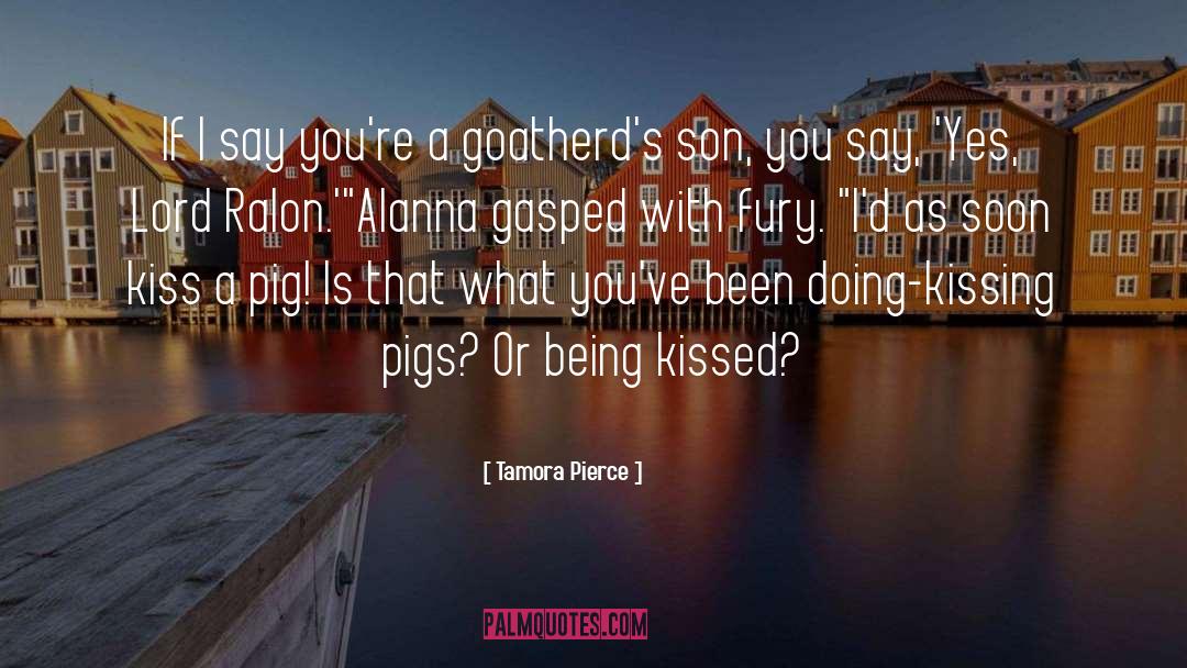 Ammusing quotes by Tamora Pierce