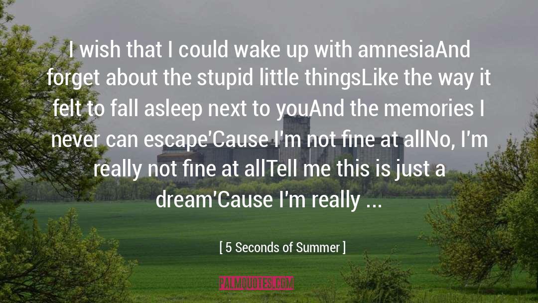 Amnesia Girl quotes by 5 Seconds Of Summer