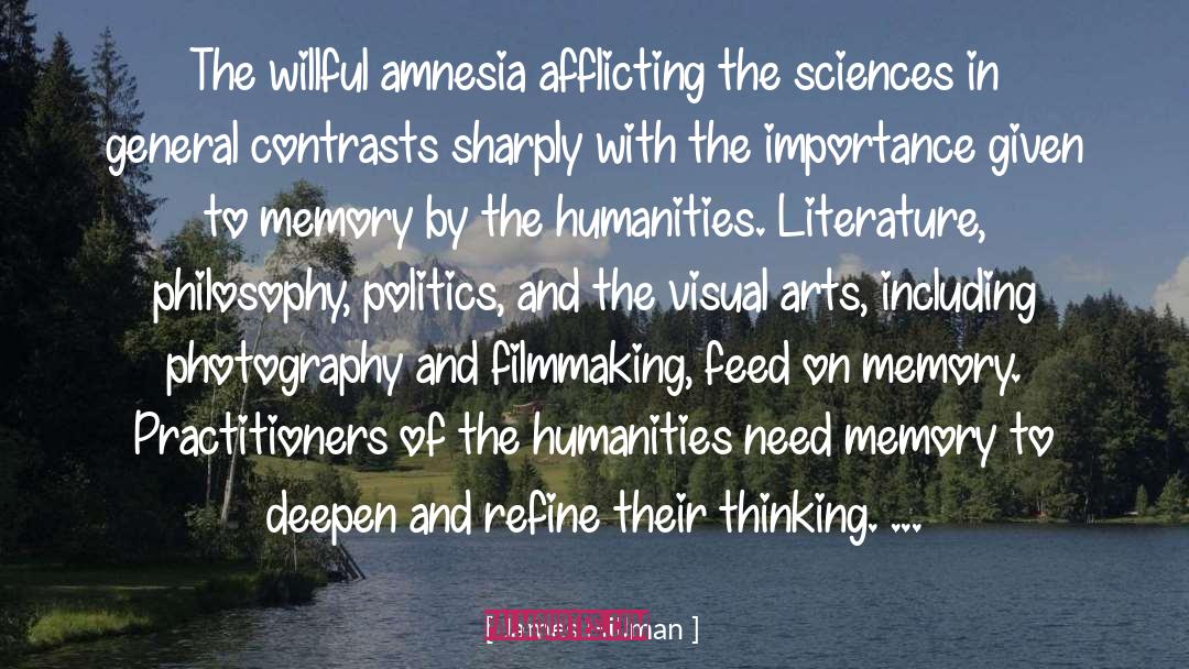 Amnesia quotes by James Hillman