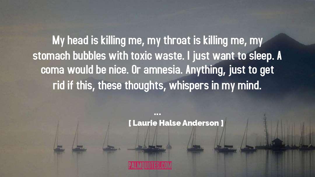 Amnesia quotes by Laurie Halse Anderson