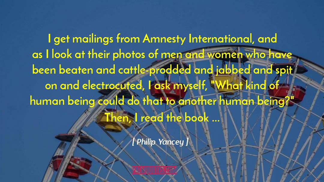 Amnesty International quotes by Philip Yancey