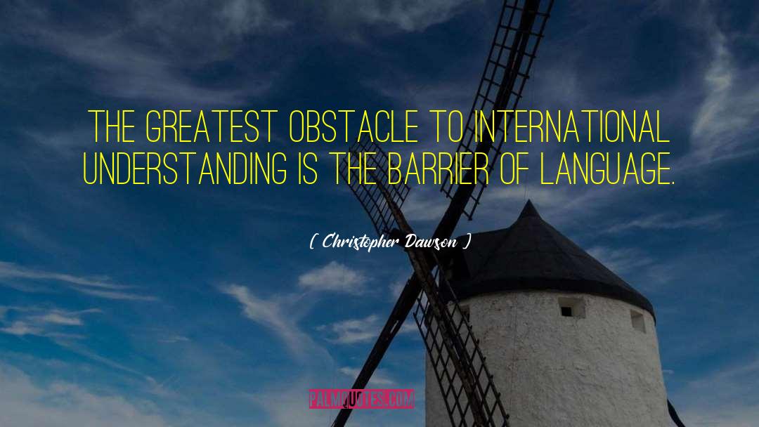 Amnesty International quotes by Christopher Dawson