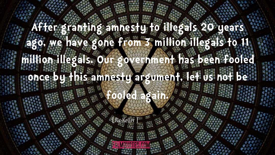 Amnesty quotes by Ric Keller