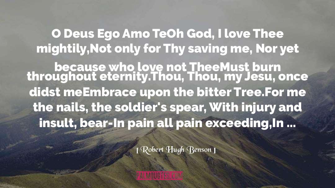 Amo quotes by Robert Hugh Benson