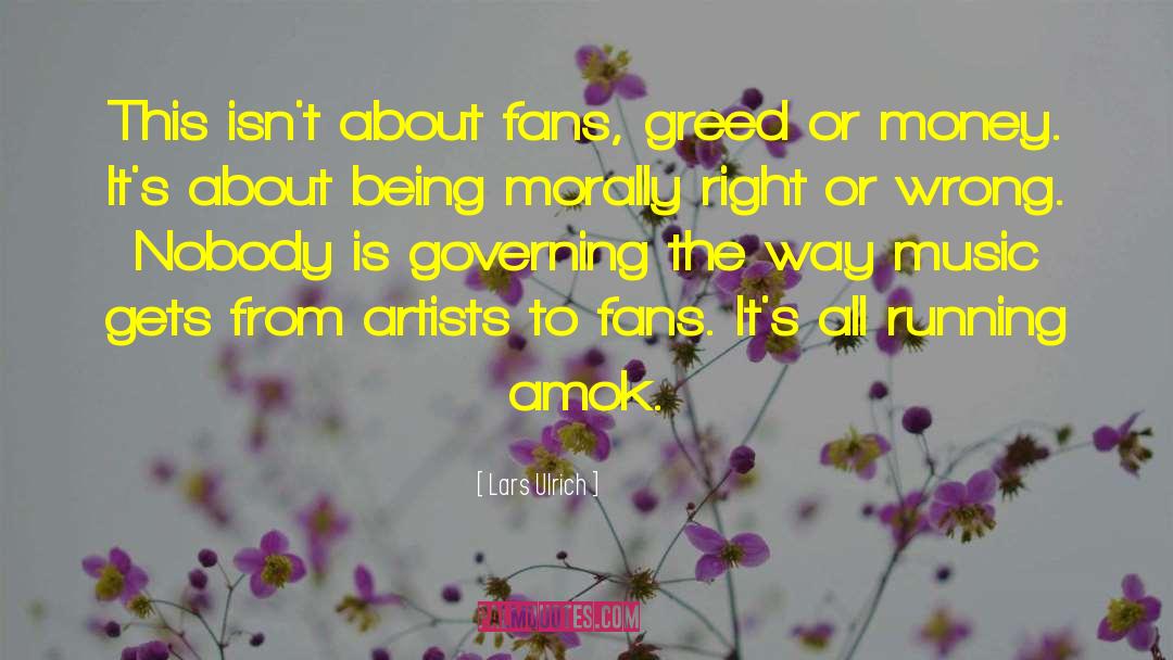 Amok quotes by Lars Ulrich