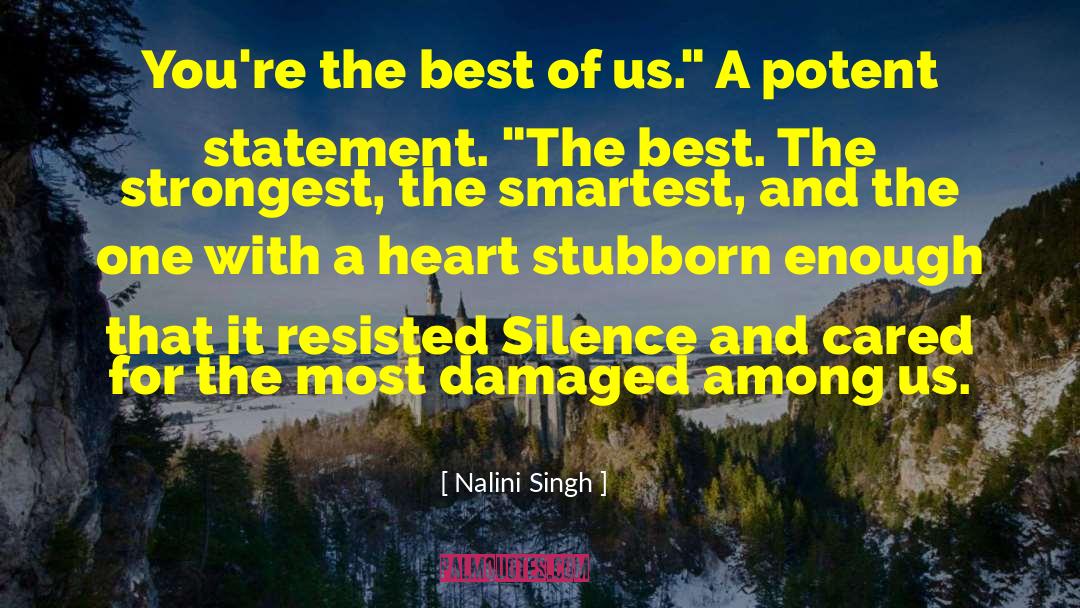 Among Us quotes by Nalini Singh