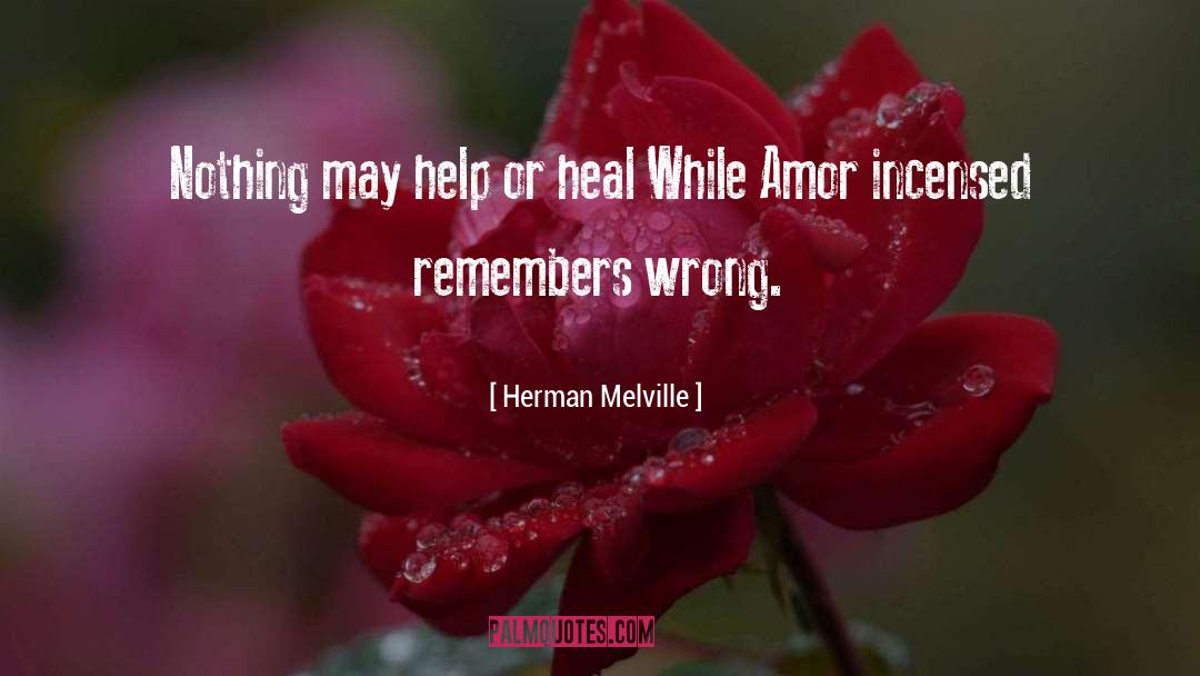 Amor Vincit Omnia Love quotes by Herman Melville