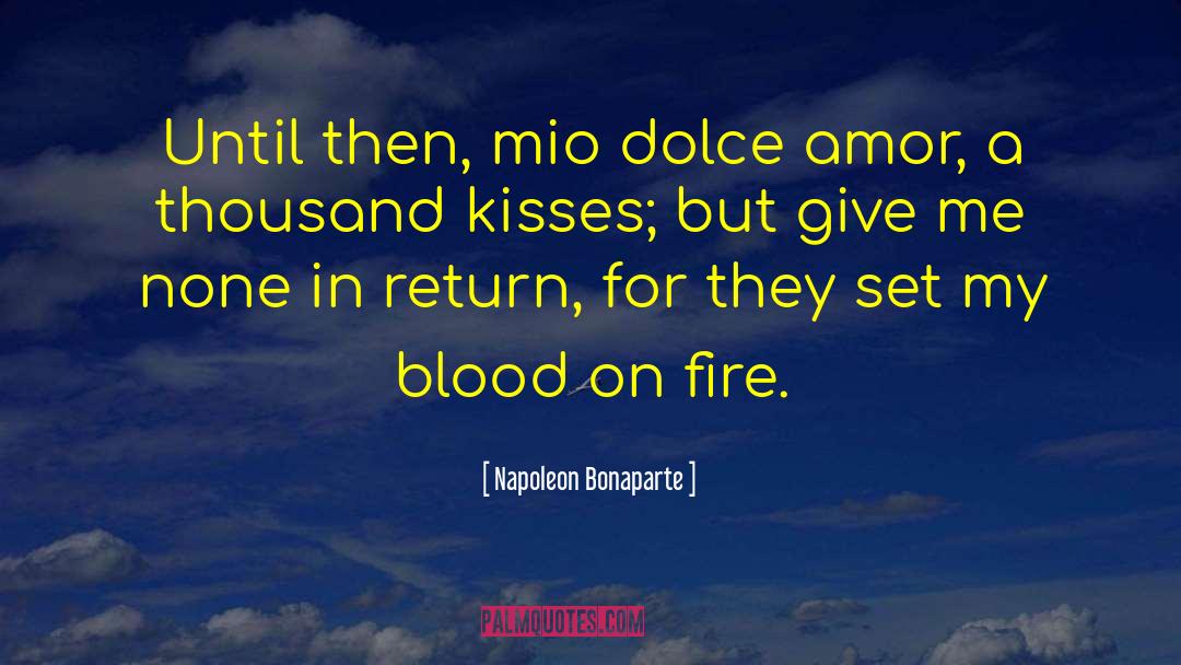 Amor Vincit Omnia Love quotes by Napoleon Bonaparte