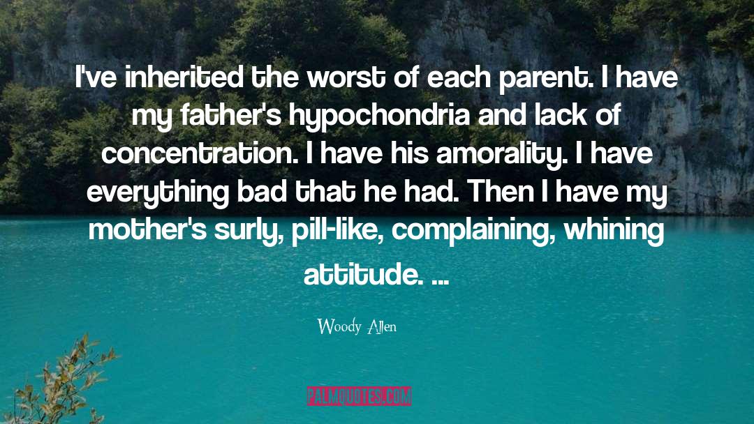 Amorality quotes by Woody Allen