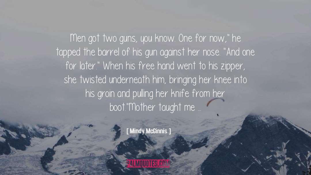 Amorfa Boot quotes by Mindy McGinnis