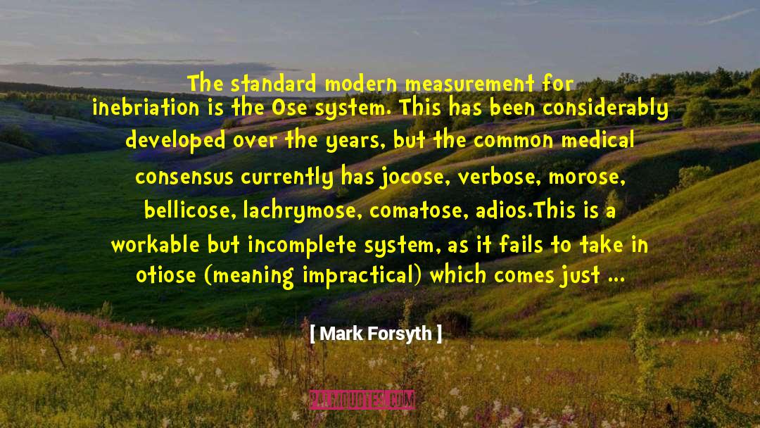 Amorphous quotes by Mark Forsyth