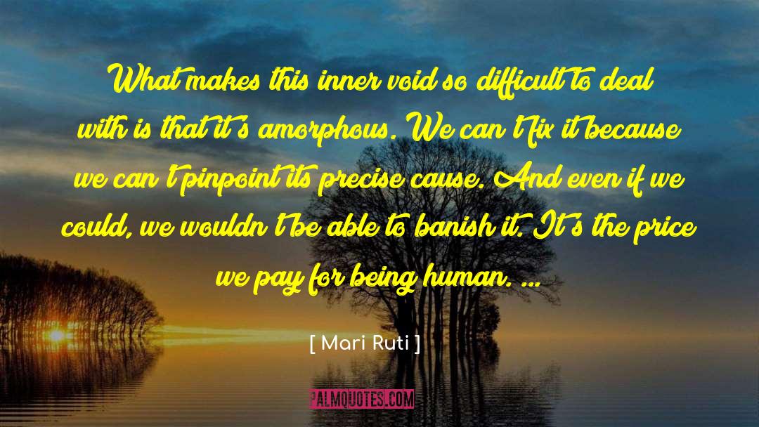 Amorphous quotes by Mari Ruti