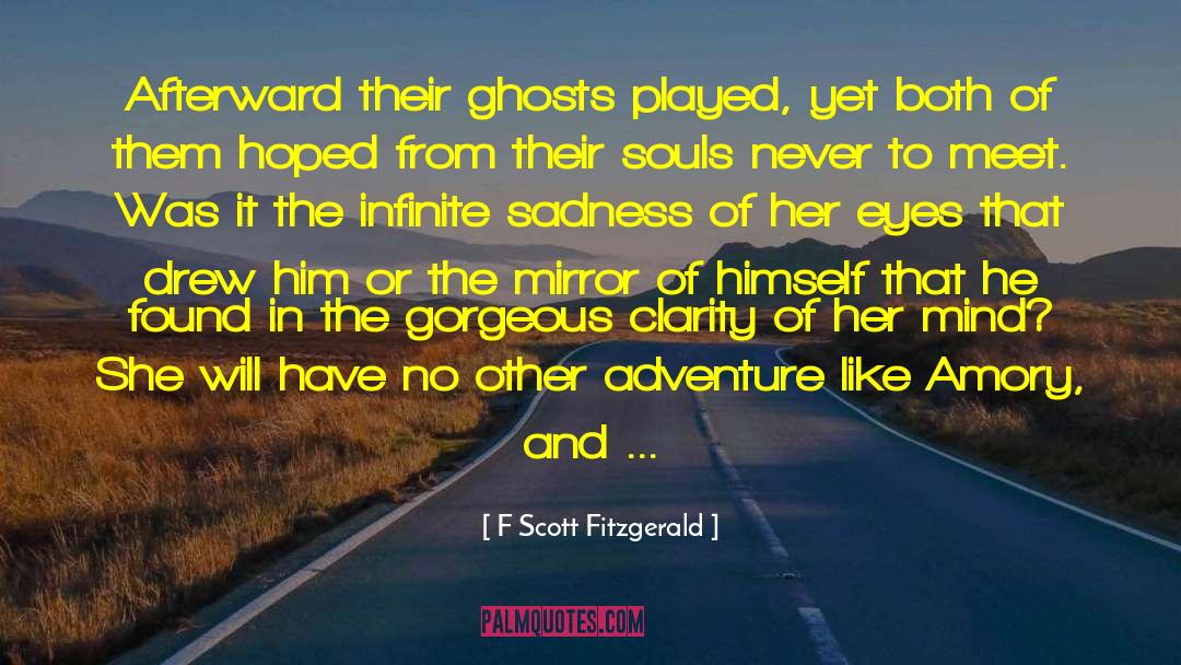 Amory quotes by F Scott Fitzgerald