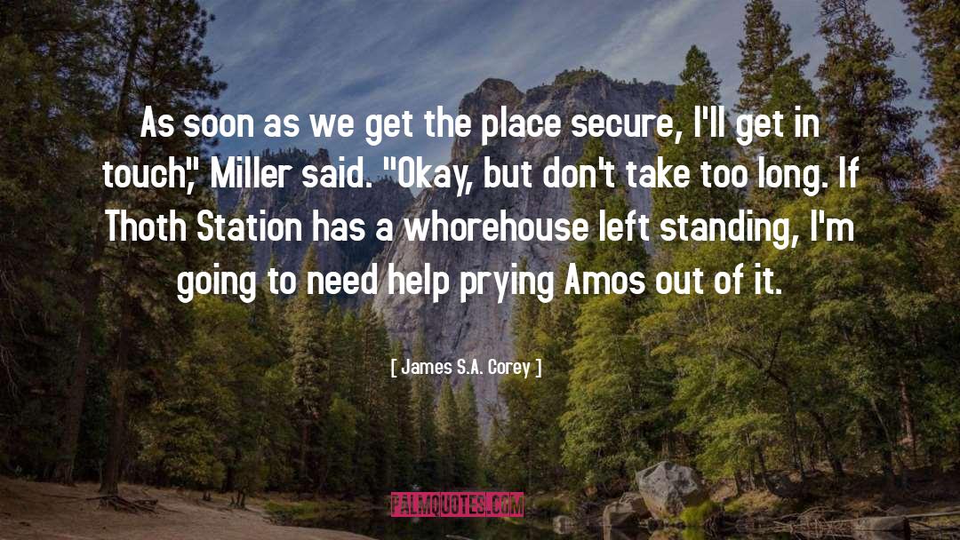 Amos quotes by James S.A. Corey