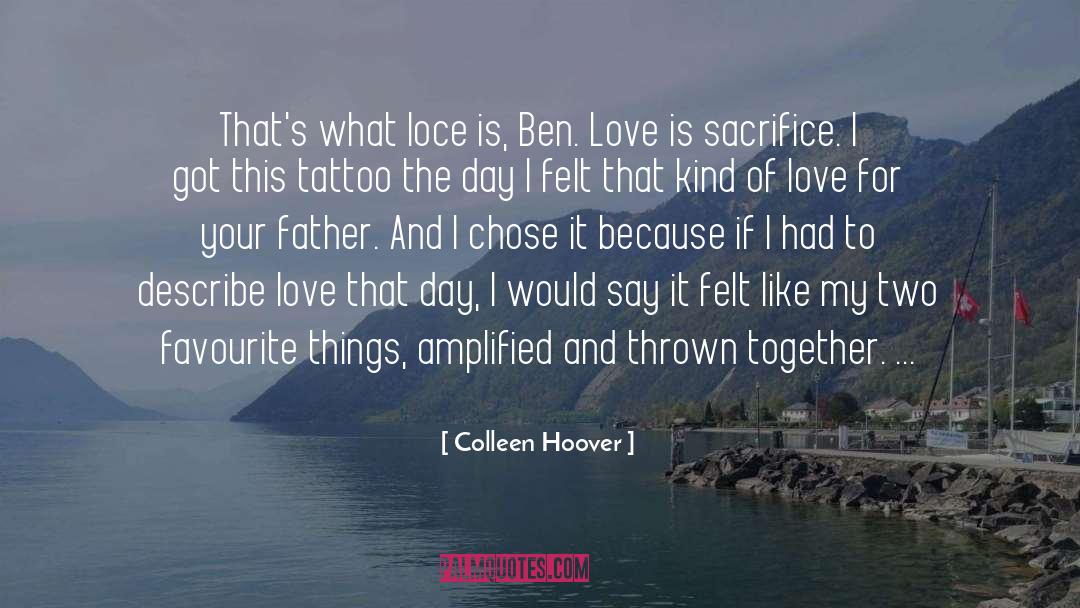 Amplified quotes by Colleen Hoover